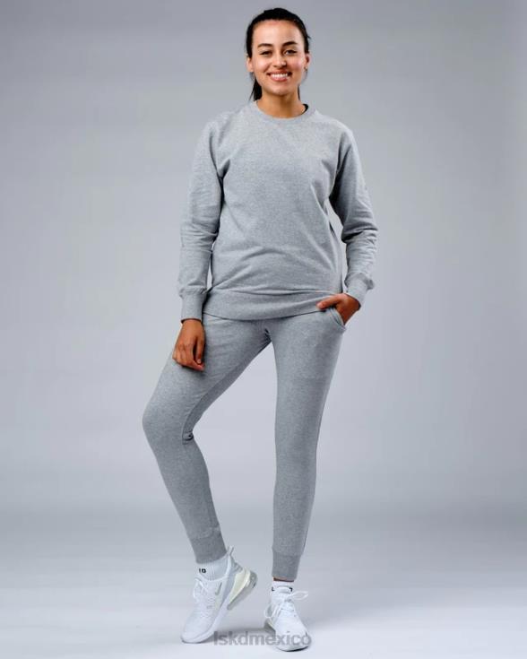 Jersey de entrenamiento rival flxfleece - lt grey marl unisexo LSKD VP42D357 vestir