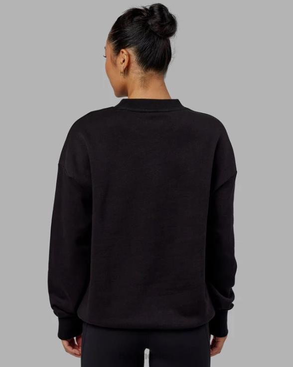 Jersey de tiro libre oversize - negro unisexo LSKD VP42D350 vestir