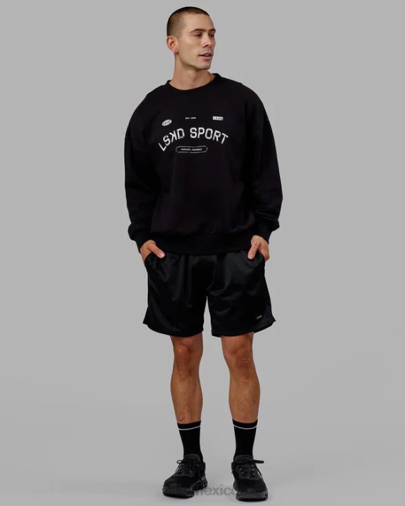 Jersey de tiro libre oversize - negro unisexo LSKD VP42D350 vestir