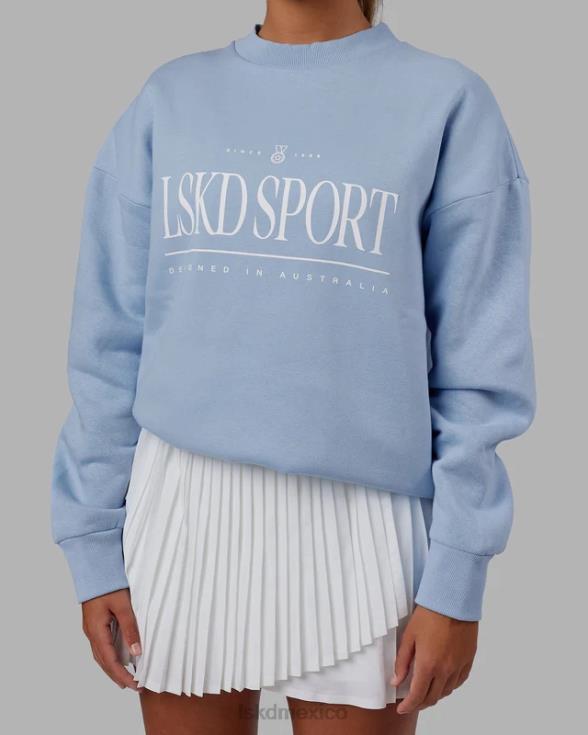 suéter Heritage oversize - windsurfer unisexo LSKD VP42D380 vestir