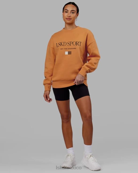 suéter con bandera oversize - reloj de sol unisexo LSKD VP42D422 vestir