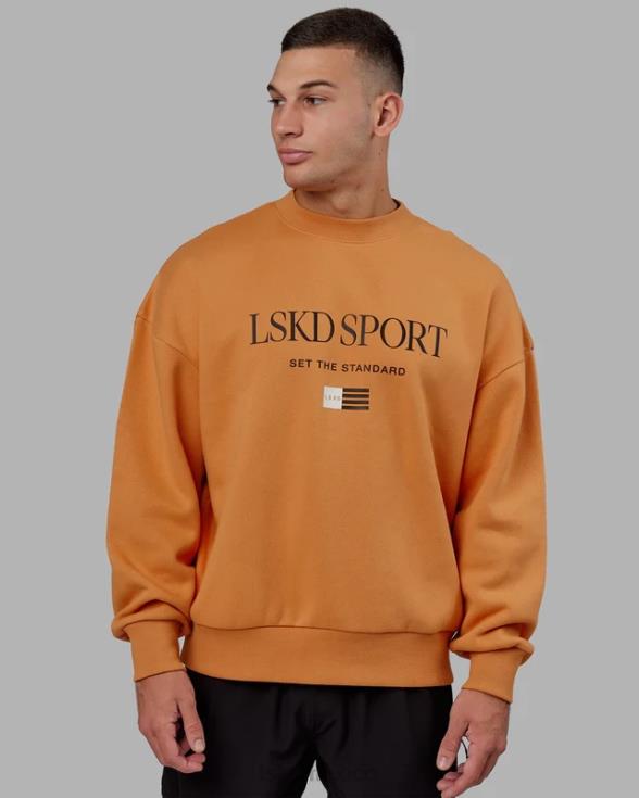 suéter con bandera oversize - reloj de sol unisexo LSKD VP42D422 vestir