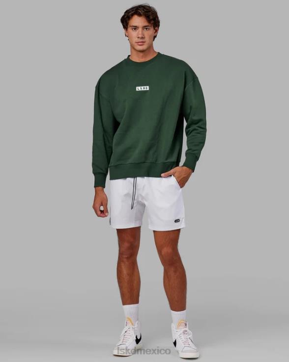 suéter cornerstone oversize - pineneedle unisexo LSKD VP42D415 vestir