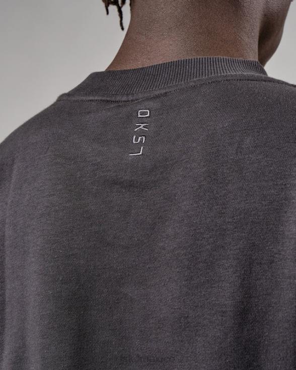 suéter corte oversize - phantom unisexo LSKD VP42D389 vestir