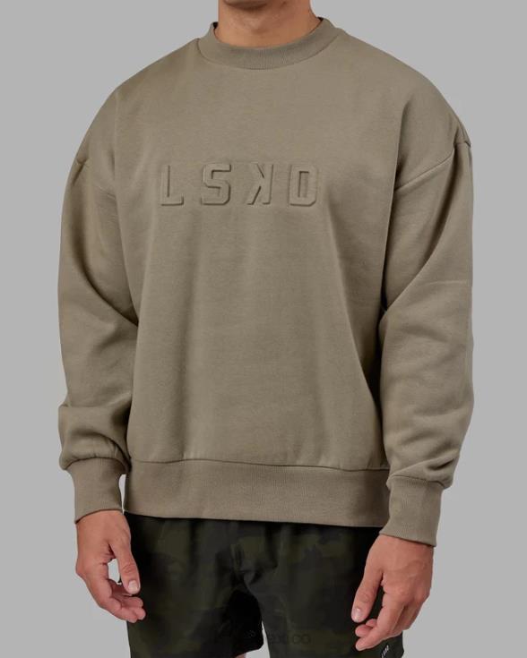 suéter estampado oversize - laurel oak unisexo LSKD VP42D397 vestir